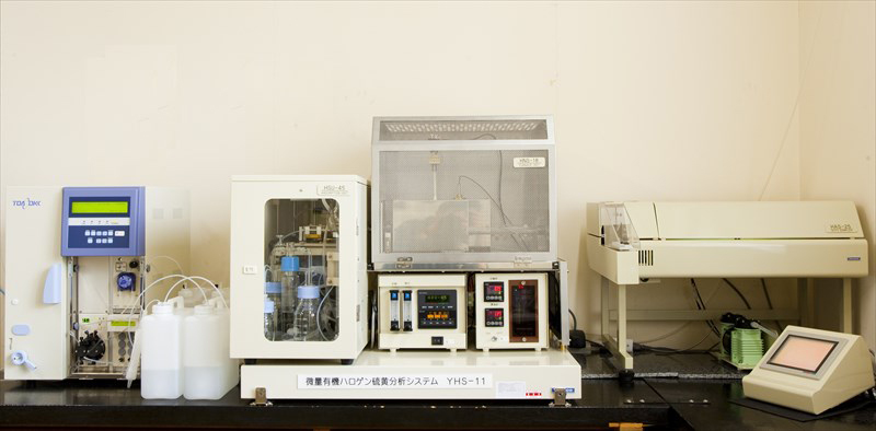 有機ハロゲン・硫黄分析装置